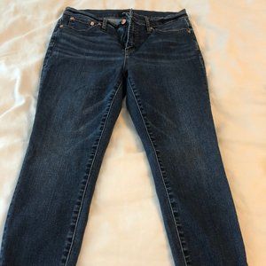 J-CREW 9" high-rise toothpick jean (Petite)